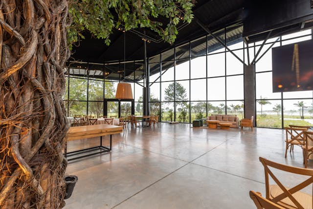 event venue with natural light